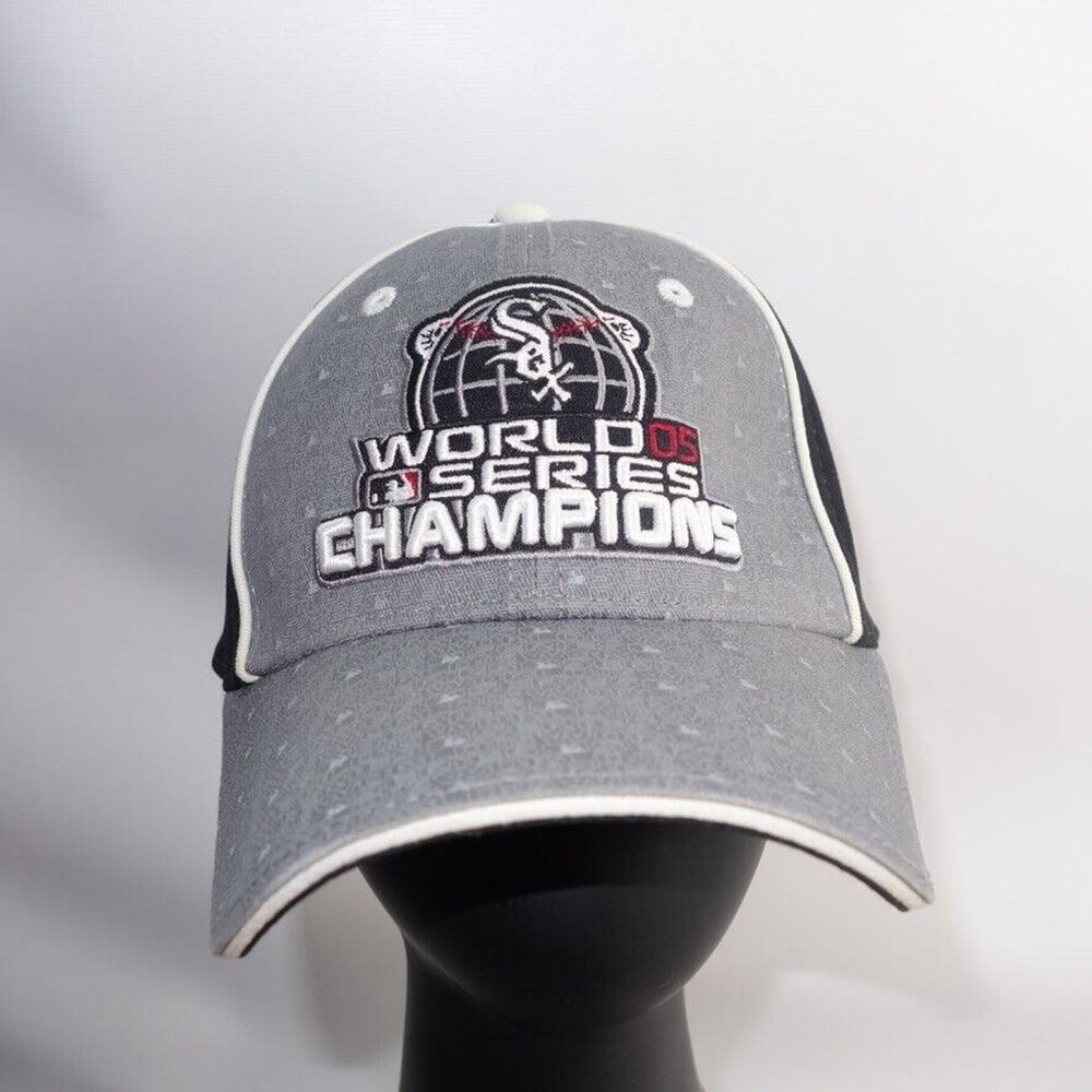 Chicago White Sox 2005 World Series Champions Hat Cap stretch fit Locker Room